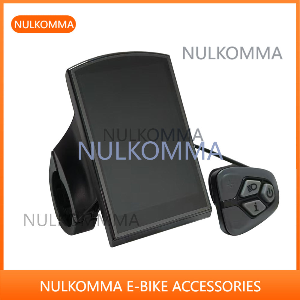 NULKOMMA Electric Bicycle Display Screen Meter Speed Controller Bicycle Computer KD986 48V for Ebike Key Disp Mountain Bike Universal