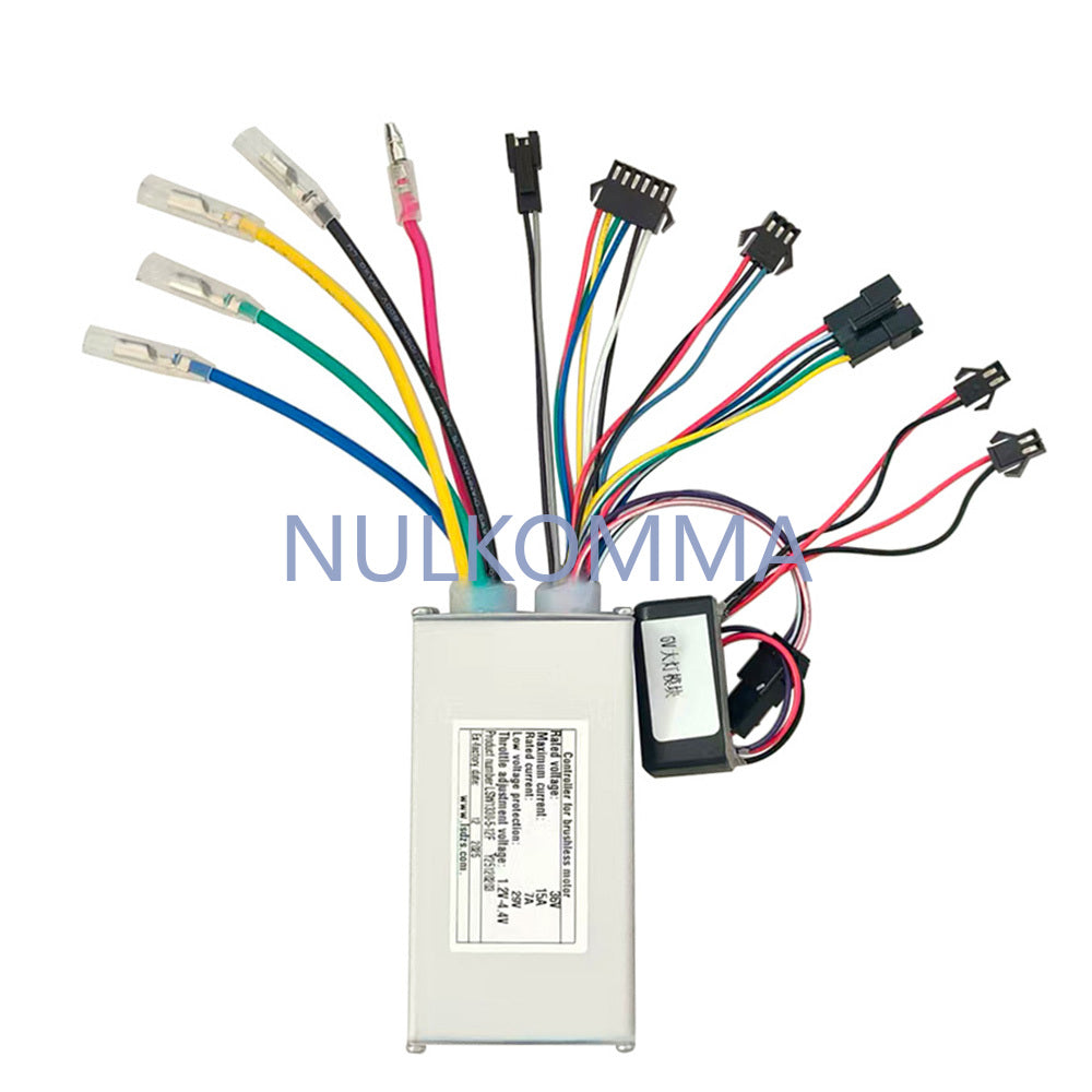 NULKOMMA Brushless Motor Controller LSW1330-5-12F 36V 15A E-Bike Scooter Universal E-Bike Conversion Kit Bicycle Speed Controller