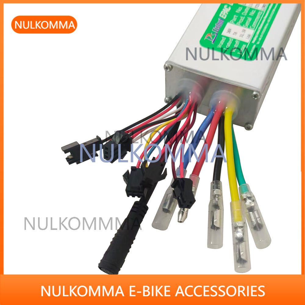 NULKOMMA Ebike Brushless Motor Controller LSW0781-11-01EA 36V 14A Suitable for Electric Bicycles Scooters Fat-Tire Bikes Speed Controller