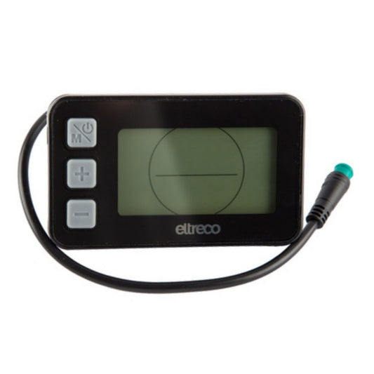 Nulkomma Eltreco LCD Display Meter 529 Ebike Speed Control Panel 36V