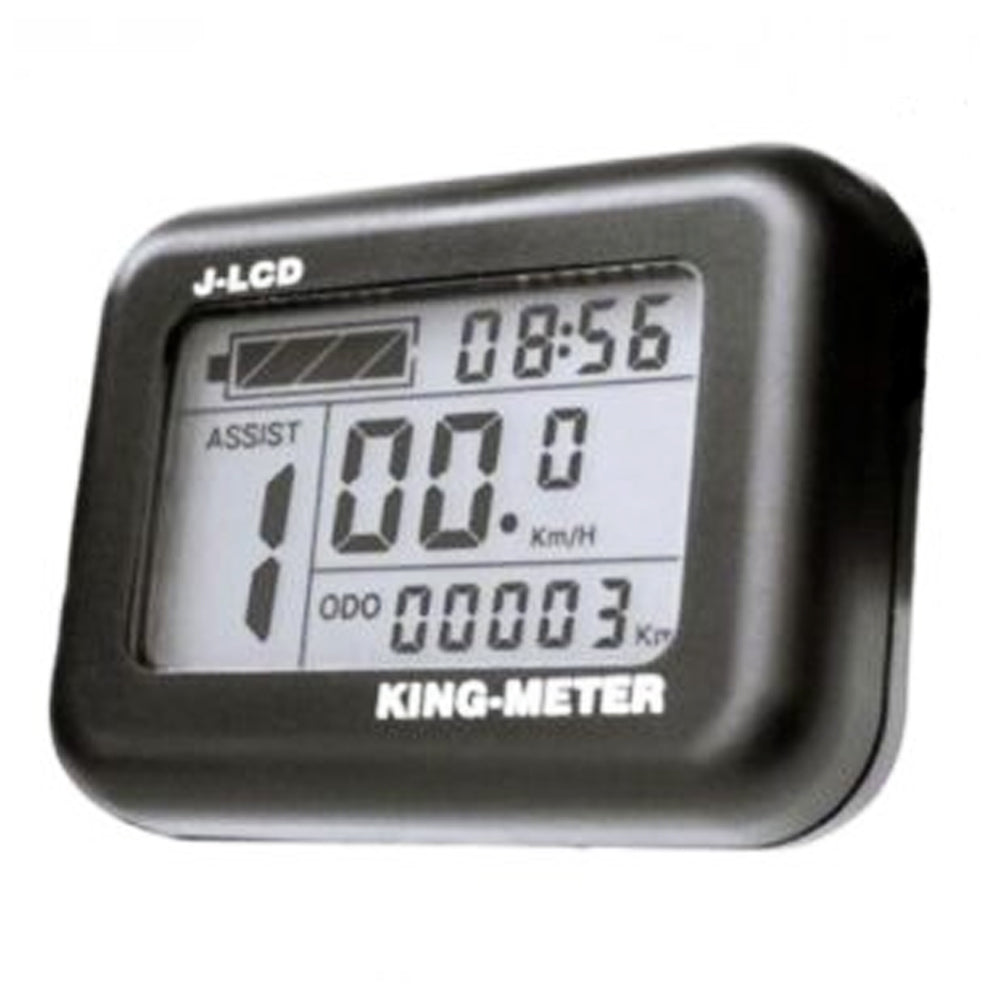 KING-METER J-LCD Ebike LCD Display Control Panel with Waterproof Connector