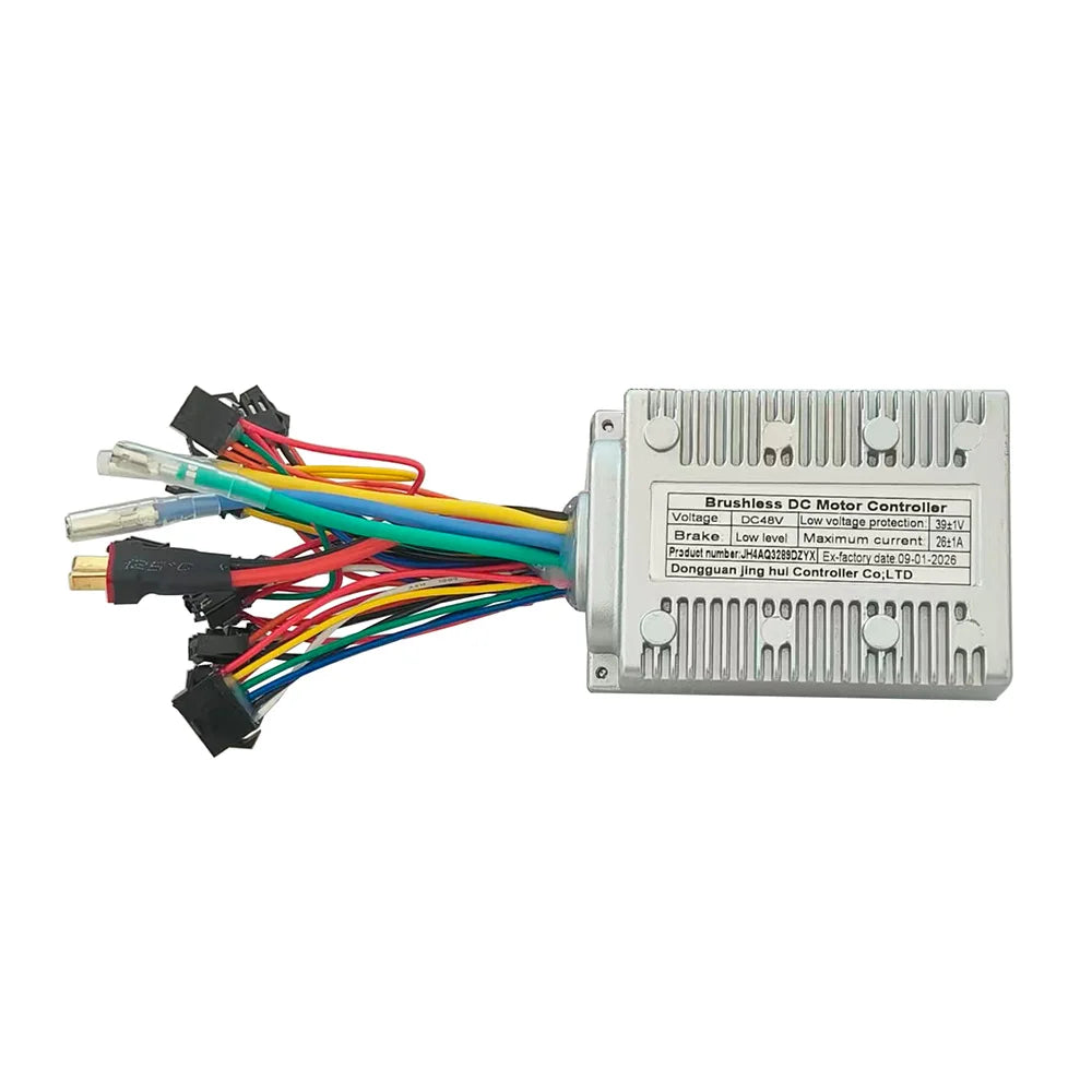 Ebike Motor Brushless Controller JH4AS3289DZYX 48V Speed Controller For Electric Bicycle Scooters Fat Tire Bikes Mountain Bike