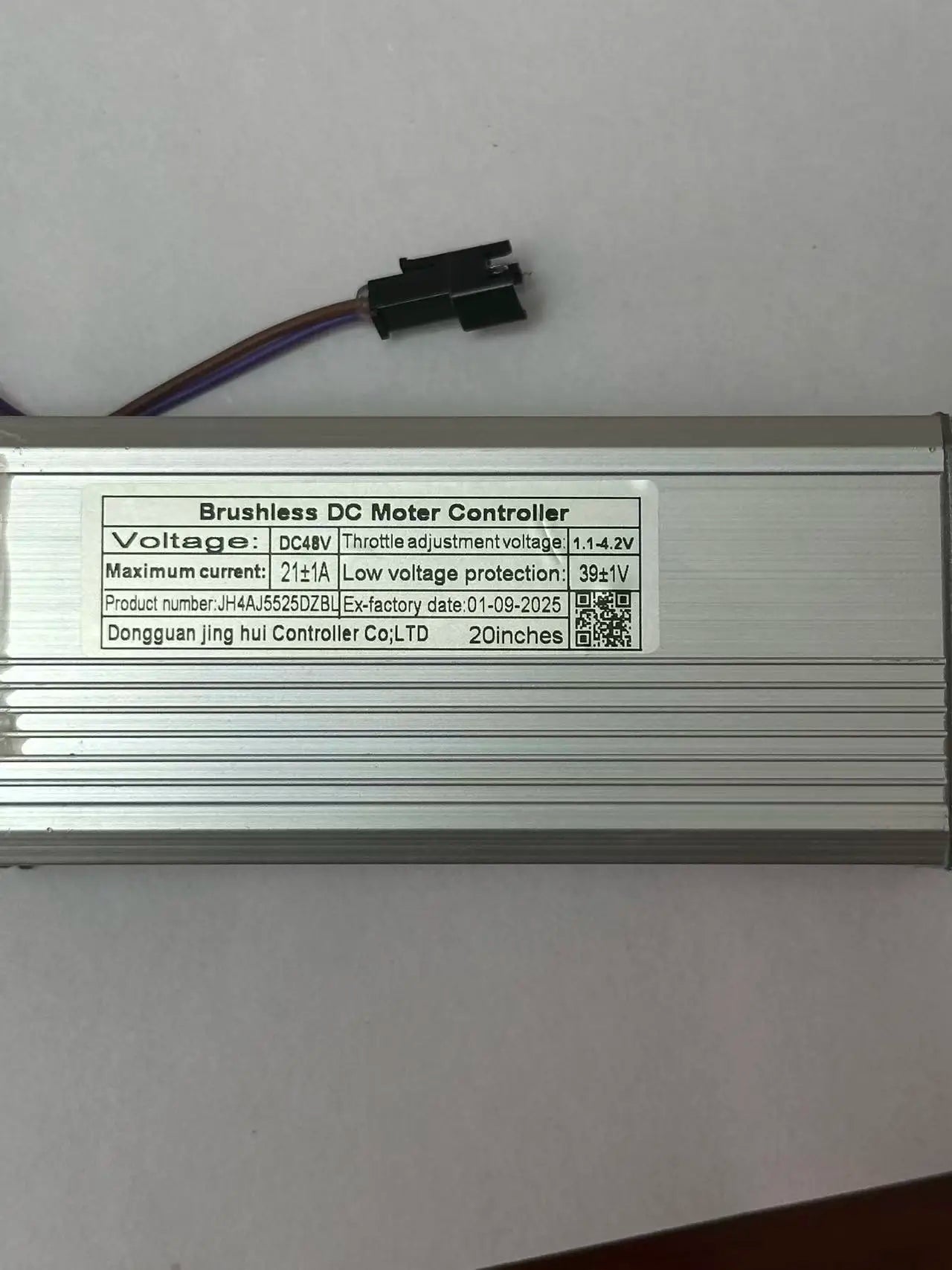 Jinghui Brushless Motor Controller JH4AJ5525DZBL 48V 21A Ebike Speed Controller Bicycle Accessories For DEEPWER Fatbike DP-A1