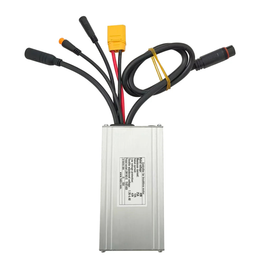 Ebike Brushless Motor Controller LSW1943-2E 48V 25A Suitable for Electric Bicycles Scooters Fat-Tire Bikes Speed Controller