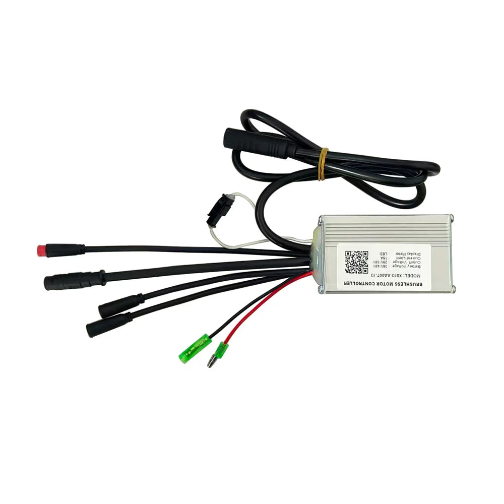 NULKOMMA Brushless Motor Controller X813-AA007-13 36/48V 15A E-Bike Scooter Universal E-Bike Conversion Kit Bicycle Speed Controller