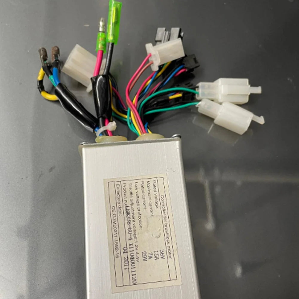 NULKOMMA Ebike Brushless Motor Controller LSW338-60-4 36V 15A Suitable for Electric Bicycles Scooters Fat-Tire Bikes Speed Controller