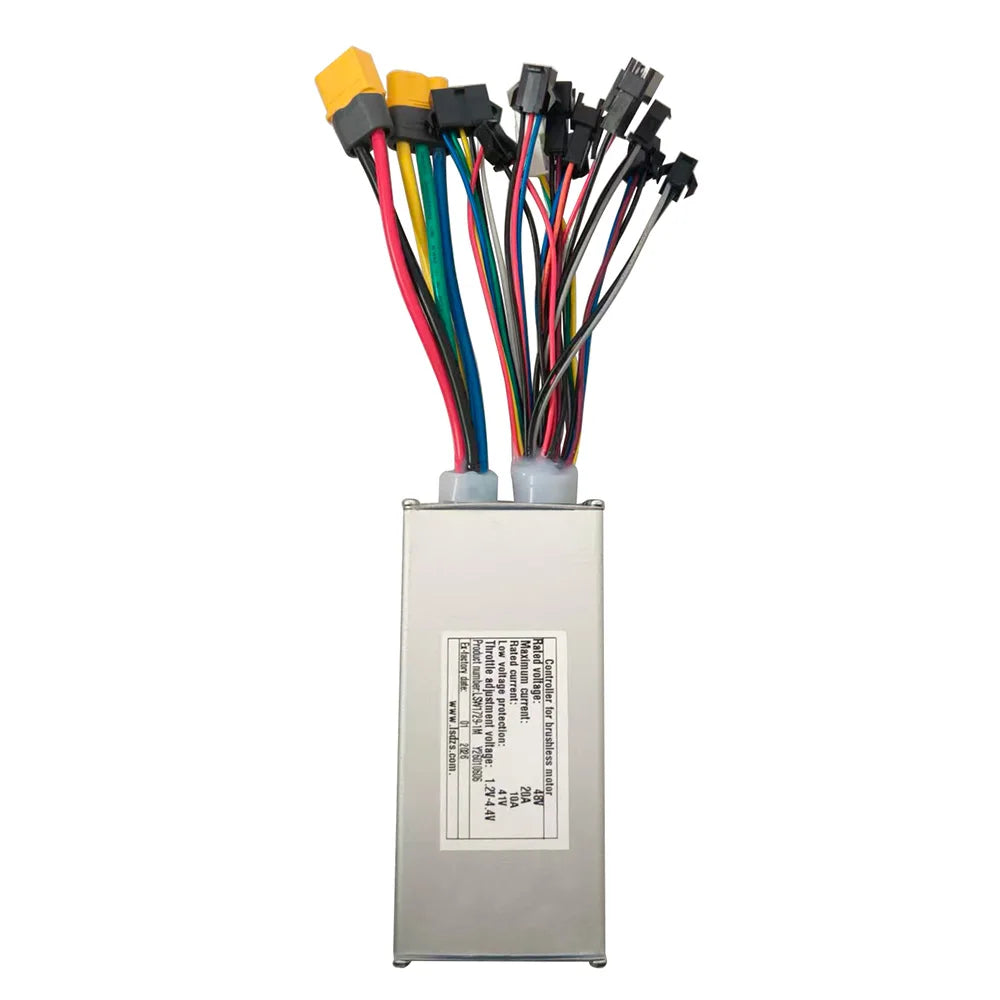 Brushless Motor Controller for Ebike LSW1729-1M 48V 10A Display Speed Controller for Electric Scooters and MTB