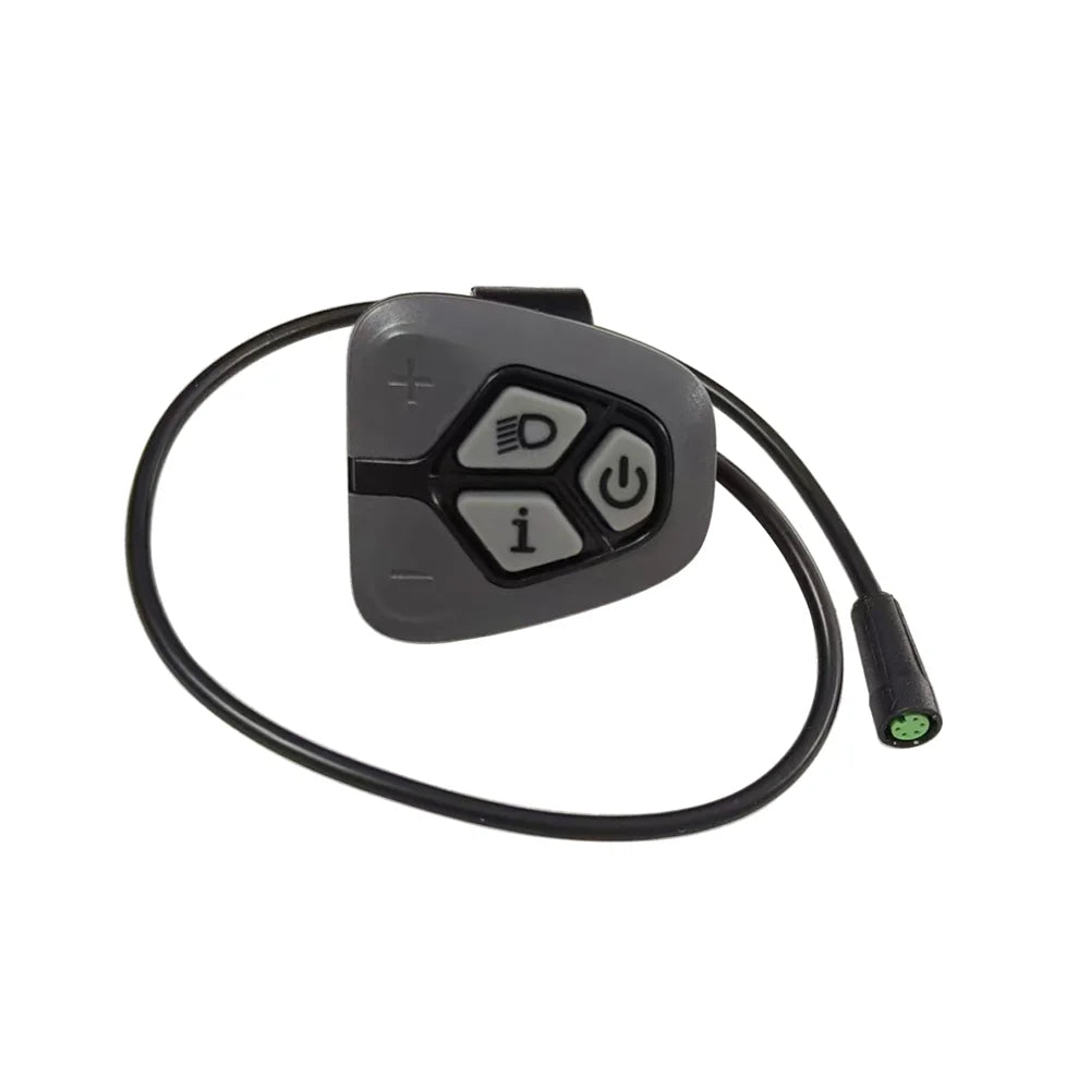 NULKOMMA EBIKE K4 K5 Button 5-Hole for KEY DISP KD716 KD986 Display Screens Compatible with Various Models Bike Electronics Accessory