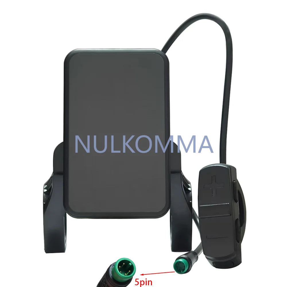 NULKOMMA EBike DisplayScreen MeterYL81F 36V-52V Fatbike Computer Speed Control Panel Speedometer for EngweBike Accessories Yolin