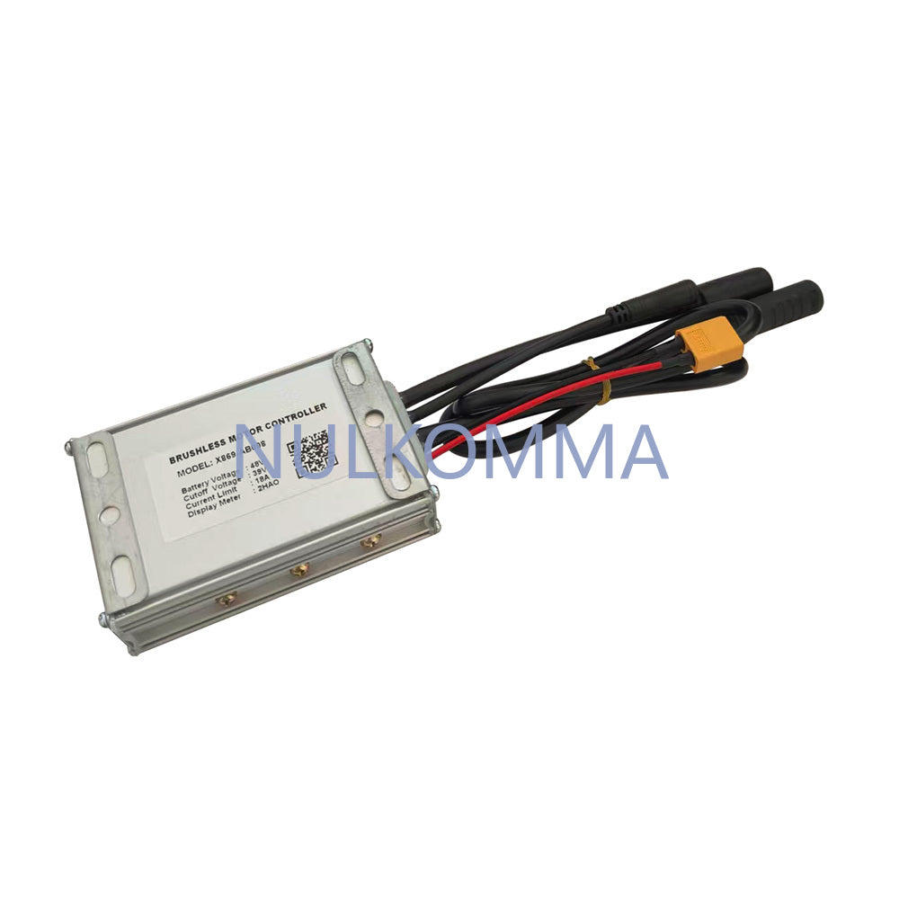 Ebike Brushless Motor Controller 48V 18A Speed Controller X869-AB008 for Electric Bicycle Scooter Motorcycle 2HAO Communication