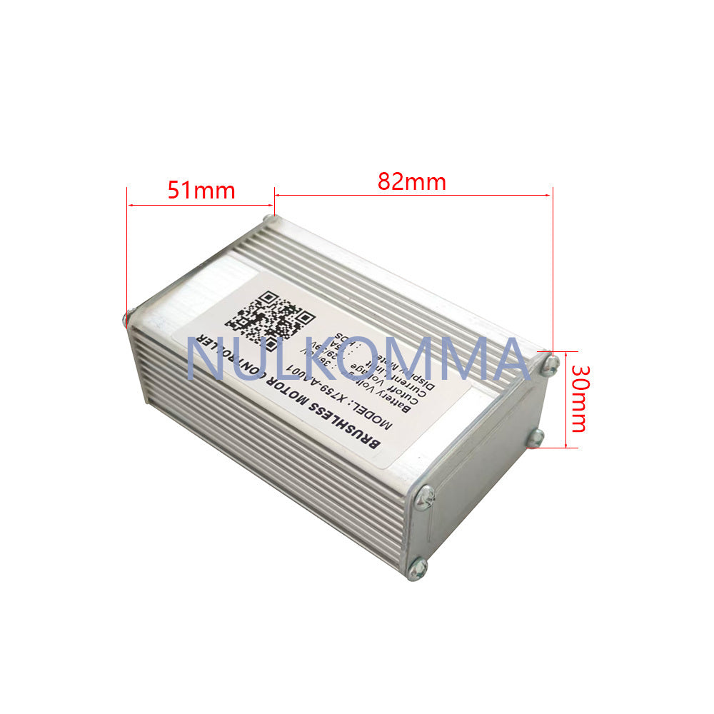 NULKOMMA Ebike Brushless Motor Controller 36/48V 15A Speed Controller X759-AA001 KDS for Electric Bicycle Scooter Motorcycle