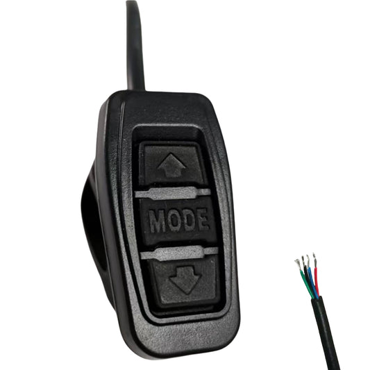 4 PIN Bike Conversion Switch Button Switch Handlebar Control for King-Meter J-LCD SW-LCD Display Meter