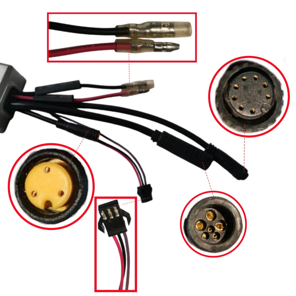 Nulkomma WZKD3615KA-BD29-Z6 Brushless Motor Controller 36V 15A Ebike Controller