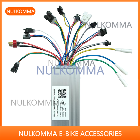 NULKOMMA Ebike Brushless Motor Controller X055-AXC001B 48V 23A 5S Display Meter for Ebike MTB Accessories Mid-drive Motor