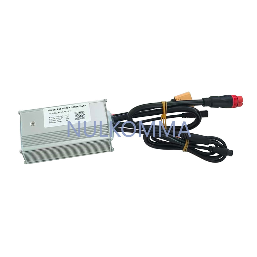 Ebike Brushless Motor Controller 52V 25A Speed Controller for 5S General X087-AXD010 for Electric Bicycle Scooter Motorcycle