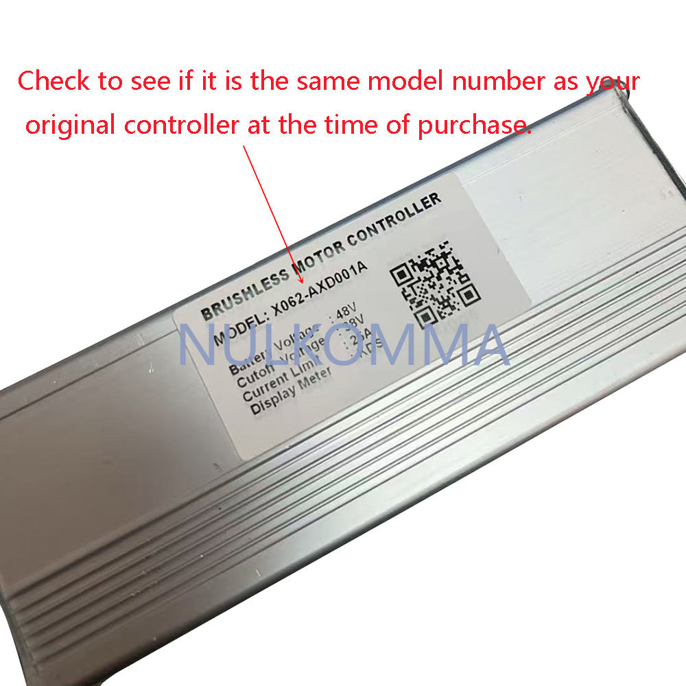 X062-AXD001A 48V 25A Ebike Brushless Motor Controller for KDS Protocol Display Electric Scooters MTB Fat Bikes Accessories