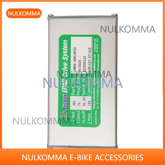 NULKOMMA 36V 14A Ebike Brushless Motor Controller LSW1037-07-01E Speed Controller for Electric Bicycles Scooters Fat-Tire Bikes