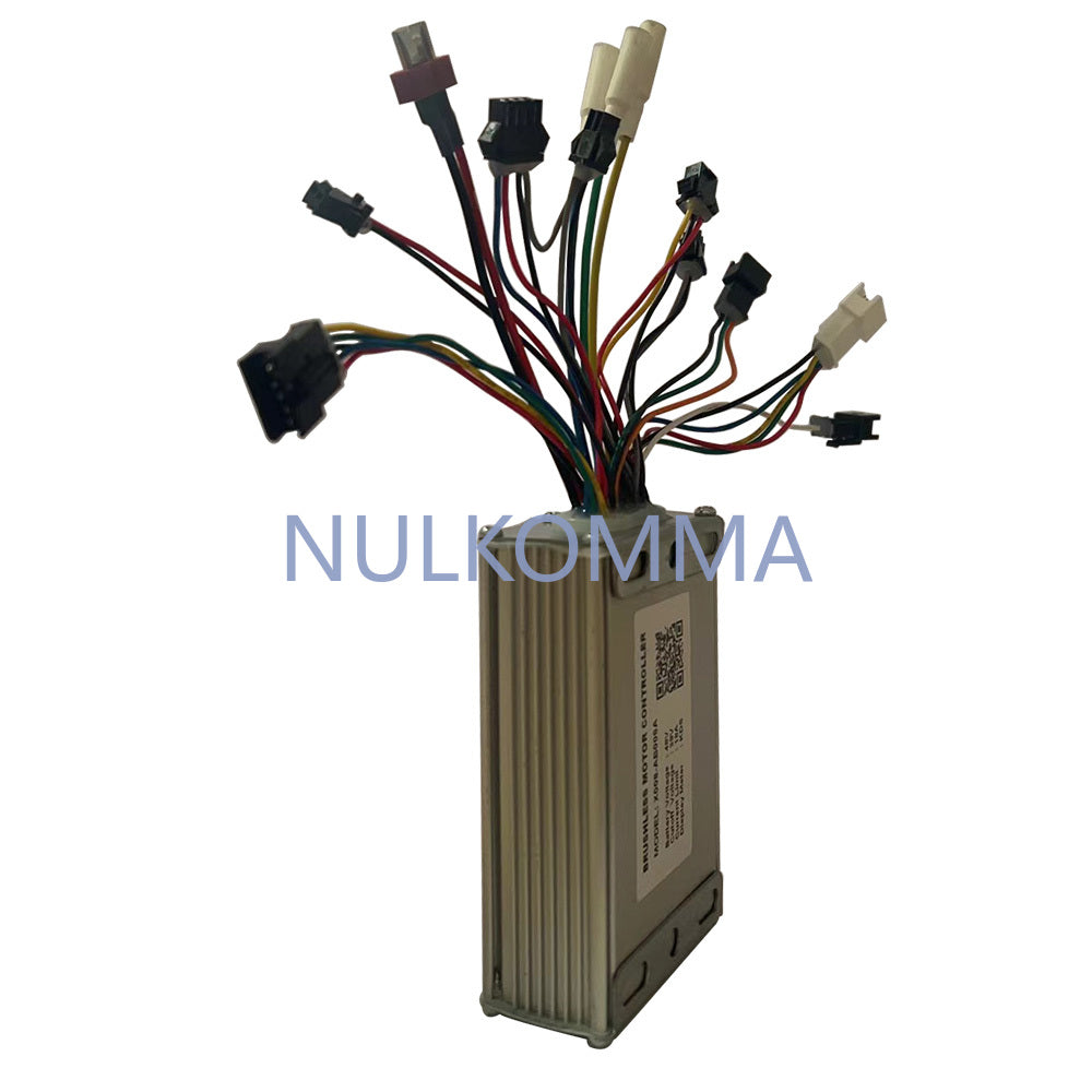 NULKOMMA EBIKE Brushless Motor Controller Electric Bicycle Conversion Kit Bicycle Accessories 48V 18A X008-AB006A For KDS Display
