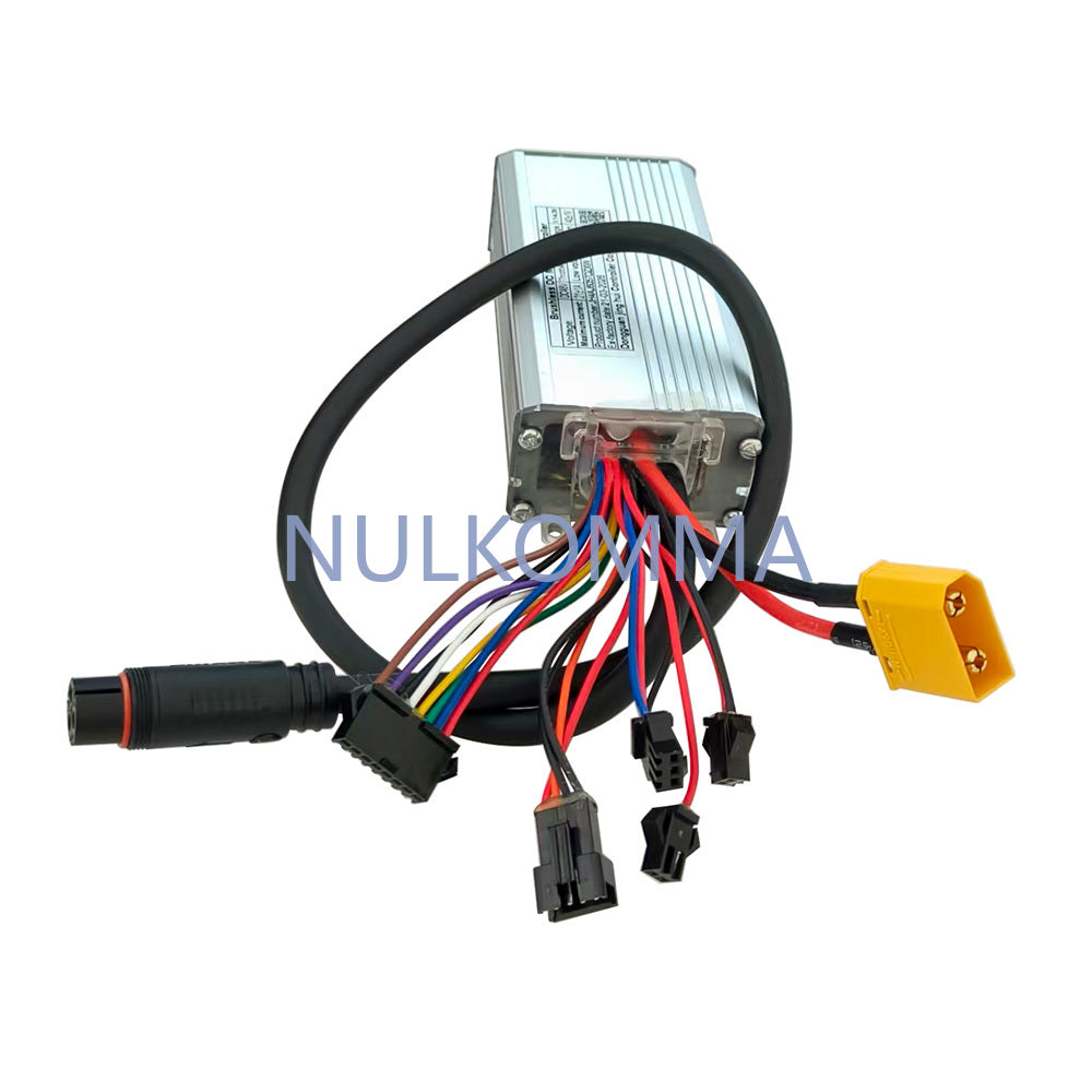 NULKOMMA JH4AJ6057DZXW Brushless Motor Controller 48V 20A Lithium-Ion Sine Wave E-Bike Speed Controller Suitable for Electric Bicycles