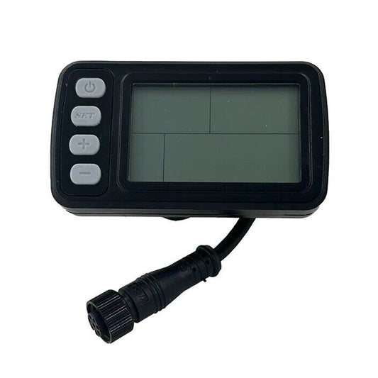 NULKOMMA C300 C302 LCD Display Meter 5 Pin Female Connector