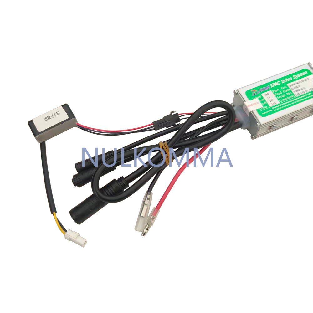 NULKOMMA Brushless Motor Controller LSW1153-07-02EA 36V 14A E-Bike Scooter Universal E-Bike Conversion Kit Bicycle Speed Controller