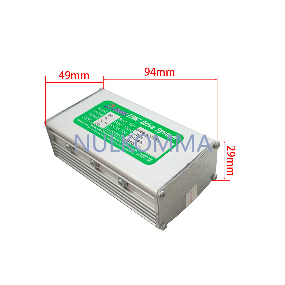 NULKOMMA Ebike Brushless Motor Controller LSW1257-27F 36V 15A Suitable for Electric Bicycles Scooters Fat-Tire Bikes Speed Controller