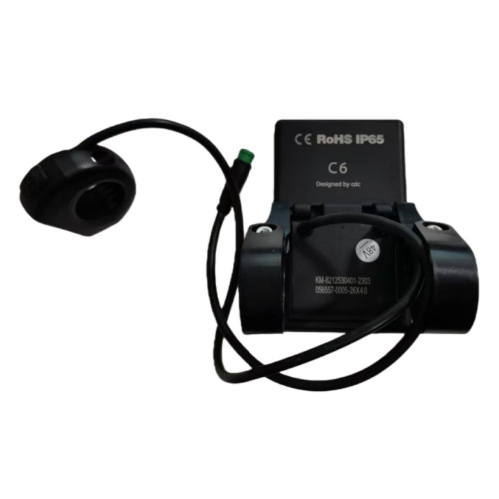 Nulkomma C6 Ebike LCD Display Meter 48V Ebike Speed Control Panel