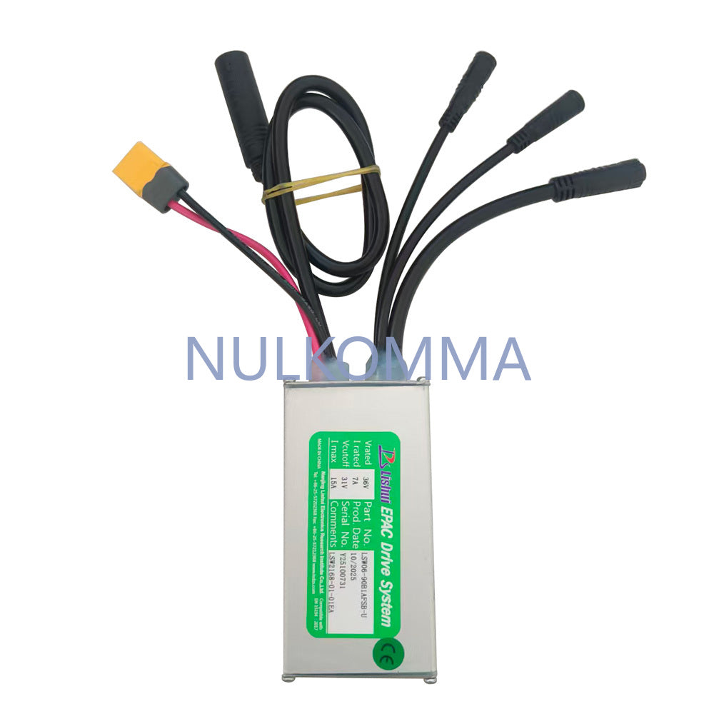 NULKOMMA Brushless Motor Controller LSW2168-01-01EA 36V 15A E-Bike Scooter Universal E-Bike Conversion Kit Bicycle Speed Controller