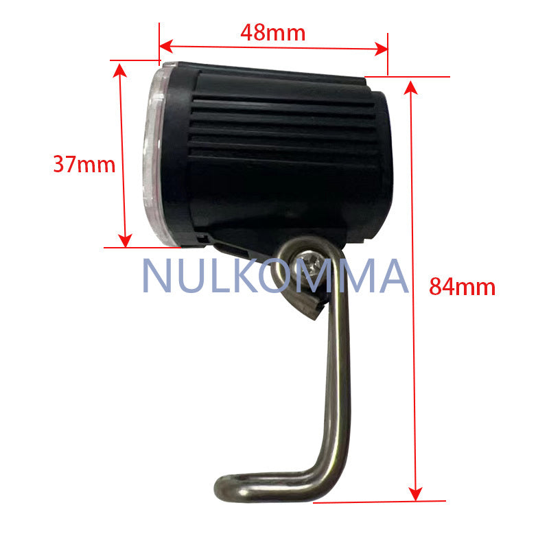 NULKOMMA Electric Bike LED Headlight Kit, Front and Rear Lamp, Motorcycles Accessories, Universal, 36V, 48V, 52V, 72V, 80V