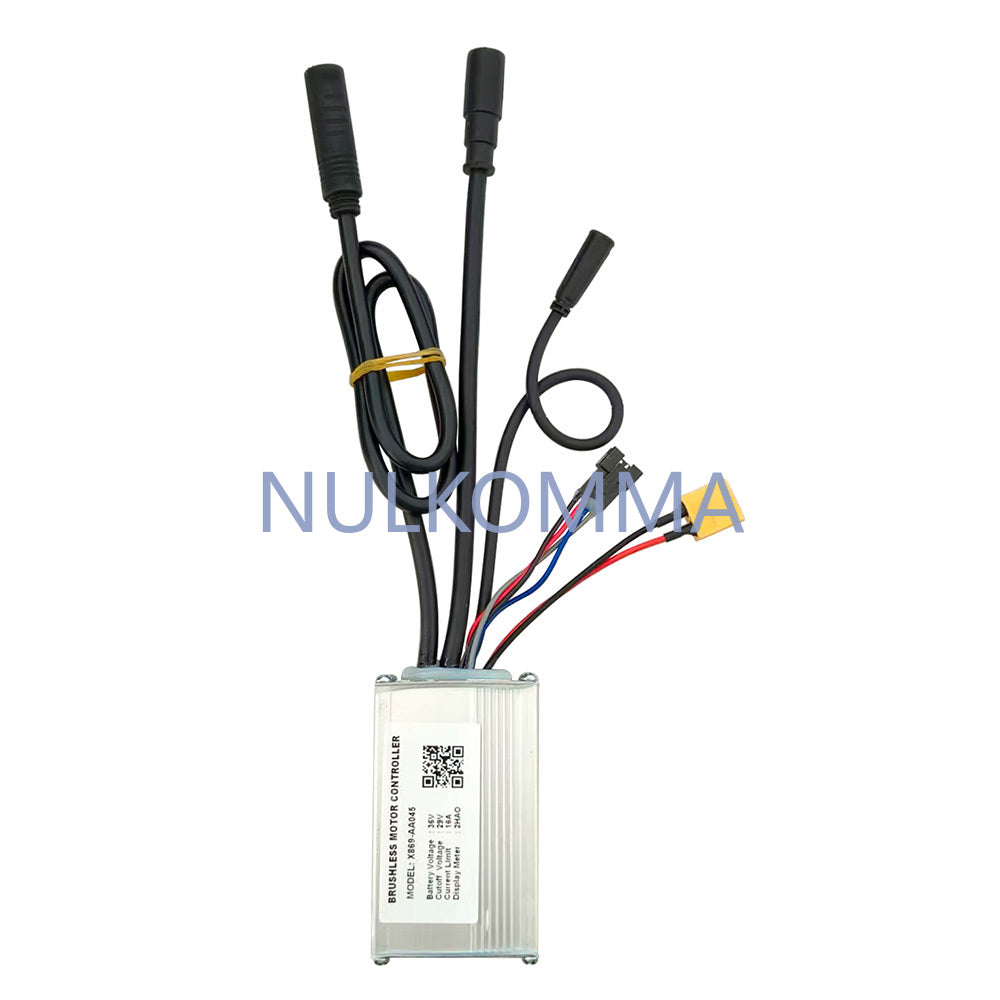 NULKOMMA Ebike Brushless Motor Controller 36V 16A Speed Controller X869-AA045 2HAO for Electric Bicycle Scooter Motorcycle
