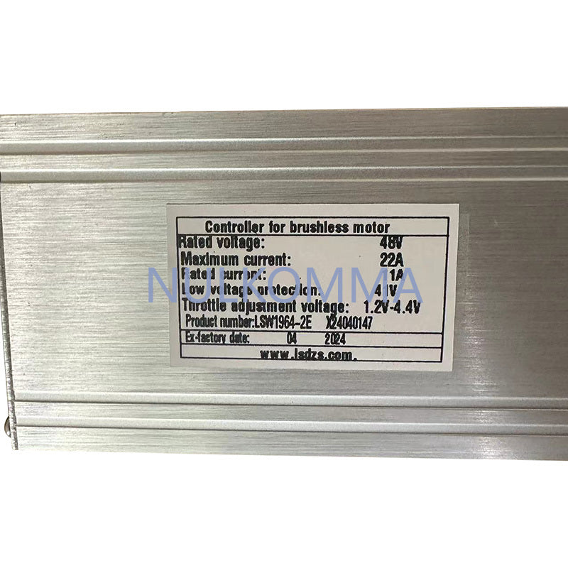 NULKOMMA 48V 22A E-Bike Controller for Bafang 1000W Brushless Motor EBike Conversion Kit Bike Speed Controller LSW1964-2E