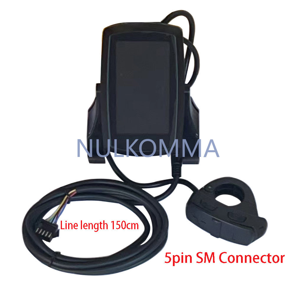Yolin YL80C Electric Bike LCD Display 36V 48V EBike Meter SM Plug Electric Scooter Accessories MTB Speed Controller Screen