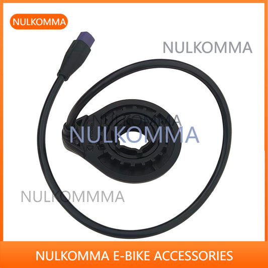 NULKOMMA Electric Bicycle Assist Sensor Compatible with BAFANG Controllers 6-pin Square Waterproof Connector