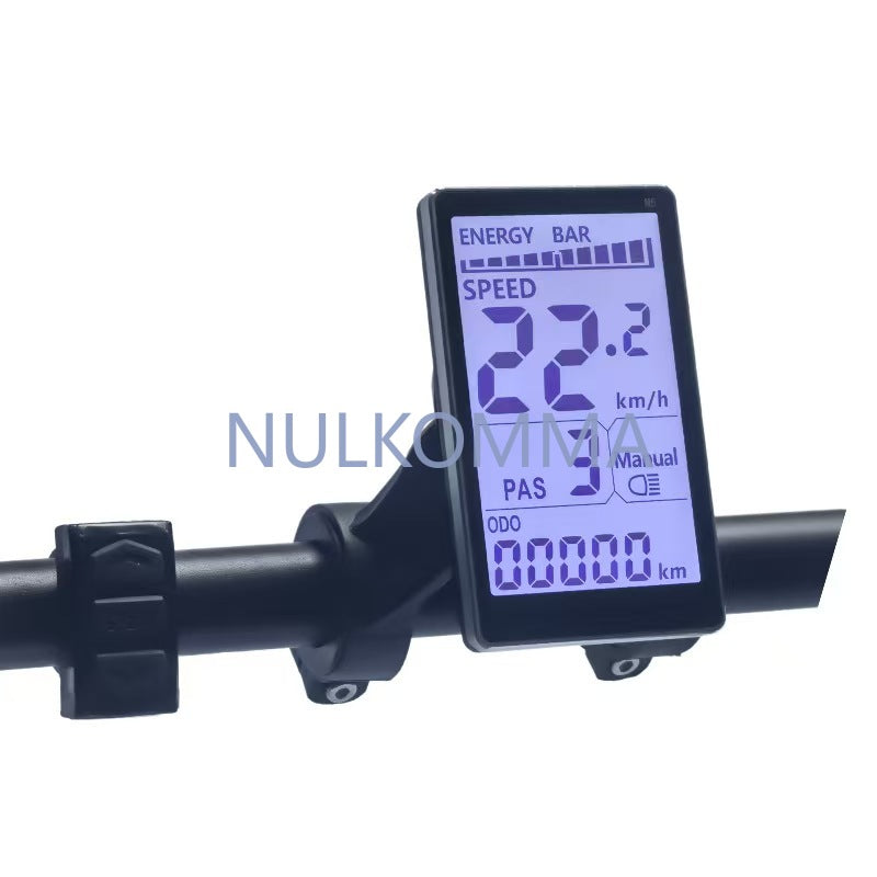 NULKOMMA M5 LCD Display for EBIKE Speed Controller Meter 36/48V Electric Bike Accessories Bicycle Screen MTB Instrumentation