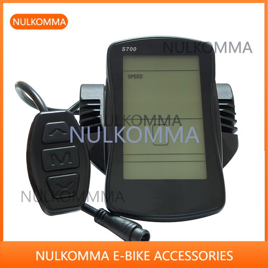 Electric Bike LCD Display S700 6pin 48V Speed Controller For MTB Electric Scooter Ebike Accessories Speed Control Panel