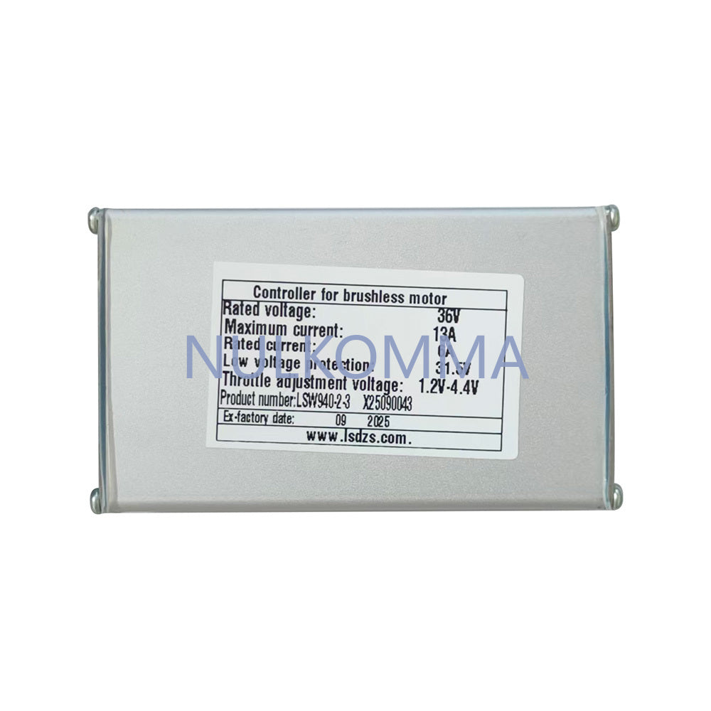 Ebike Brushless Motor Controller LSW940-2-3 36V 6A for Electric Scooters Fat Bike MTB Accessories Speed Controller
