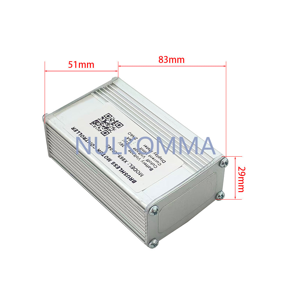 NULKOMMA Ebike Brushless Motor Controller 36V 16A Speed Controller X869-AA045 2HAO for Electric Bicycle Scooter Motorcycle