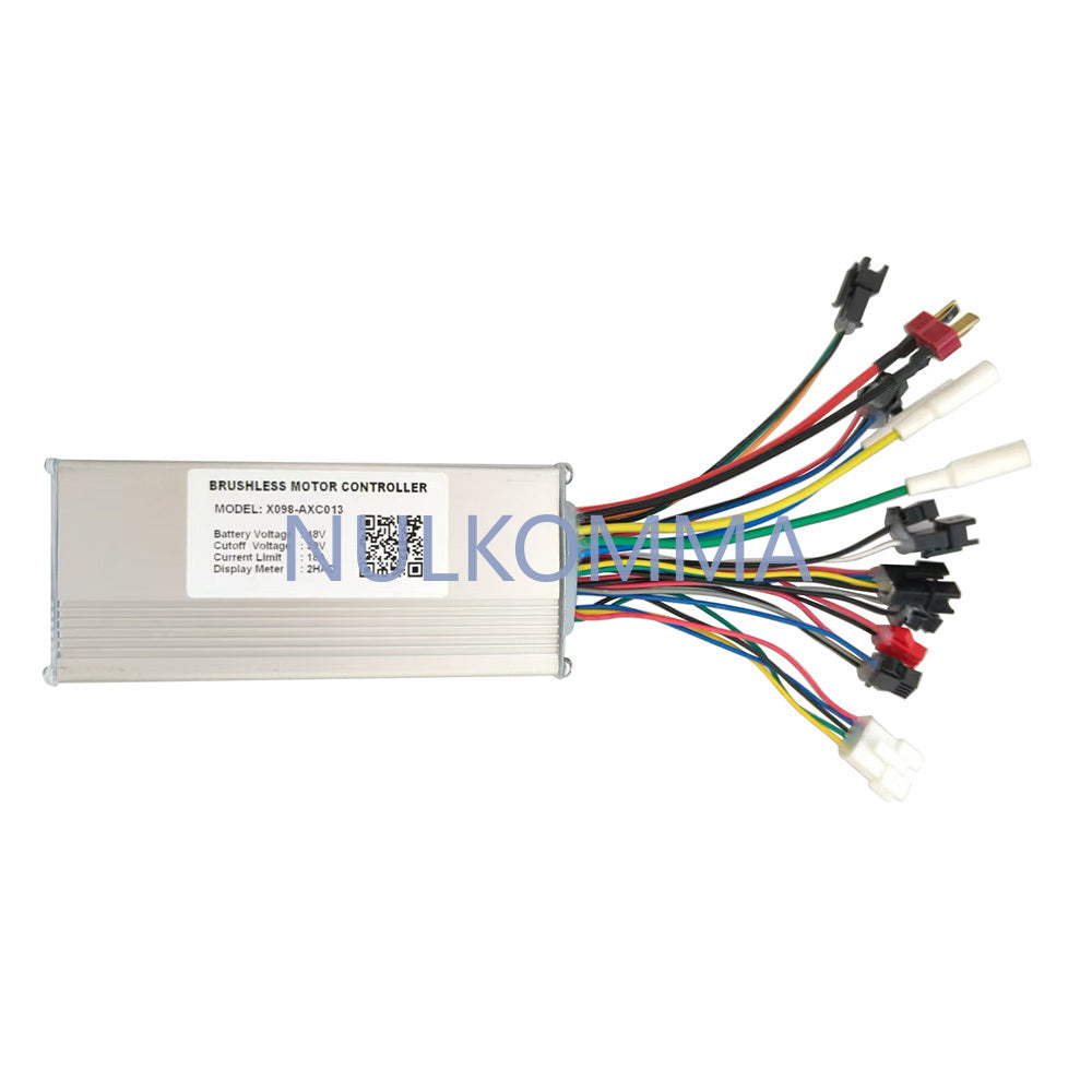 NULKOMMA Electric Bike Brushless Motor Controller 48V 18A X098-AXC013 Electric Scooter Accessories for 2HAO Meter