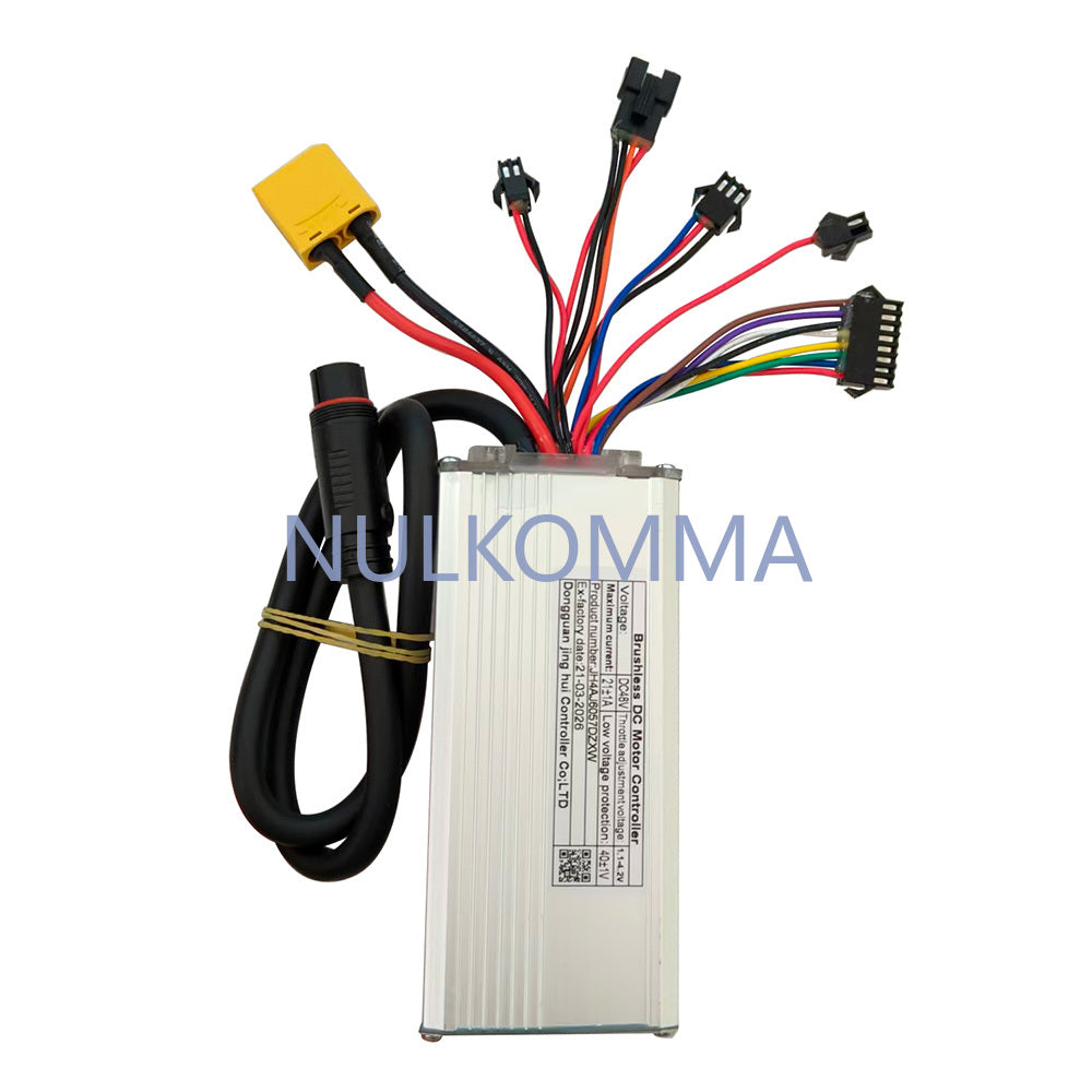 NULKOMMA JH4AJ6057DZXW Brushless Motor Controller 48V 20A Lithium-Ion Sine Wave E-Bike Speed Controller Suitable for Electric Bicycles
