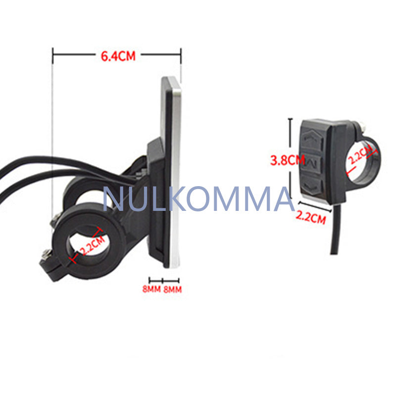 NULKOMMA M5 LCD Display for EBIKE Speed Controller Meter 36/48V Electric Bike Accessories Bicycle Screen MTB Instrumentation