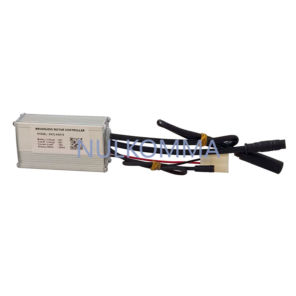 NULKOMMA Ebike Brushless Motor Controller 36V 16A Speed Controller for 2HAO General X032-AA018 for Electric Bicycle Scooter Motorcycle