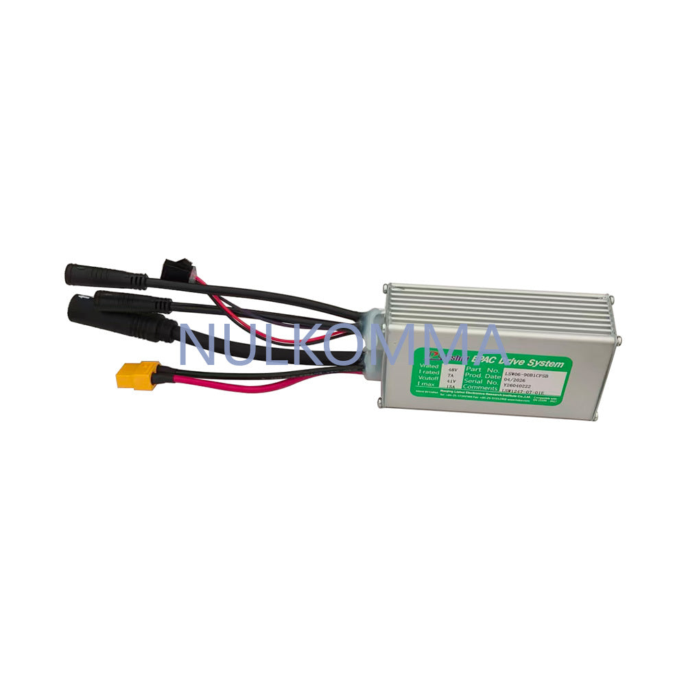 Ebike Brushless Motor Controller LSW1247-07-01E 48V Suitable for Electric Bicycles Scooters Fat-Tire Bikes Speed Controller