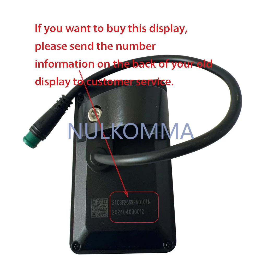 KD21C EBike LCD Display EScooter Conversion Kit 48V Electric Bike Component Part Key Disp Instrument Bicycle Accessories