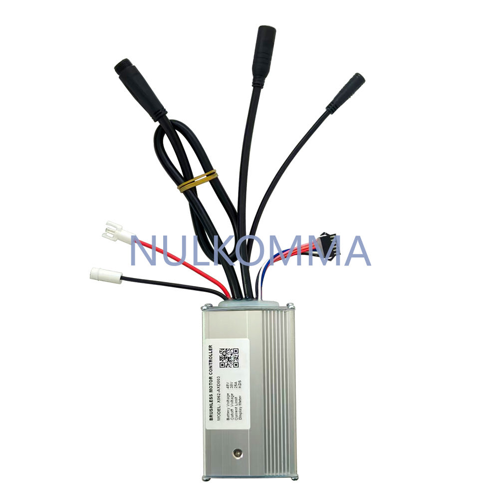NULKOMMA Ebike Brushless Motor Controller 48V 25A Speed Controller X062-AXD003 KDS for Electric Bicycle Scooter Motorcycle