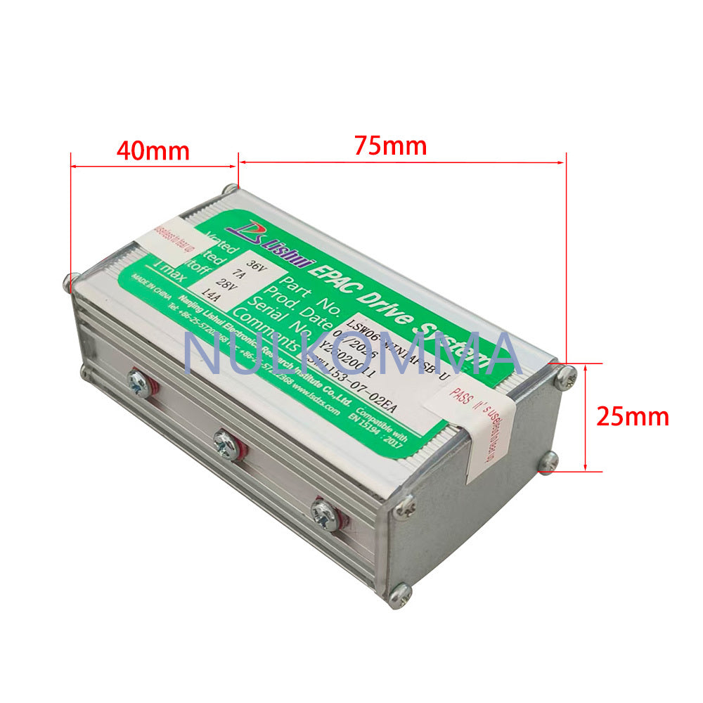 NULKOMMA Brushless Motor Controller LSW1153-07-02EA 36V 14A E-Bike Scooter Universal E-Bike Conversion Kit Bicycle Speed Controller