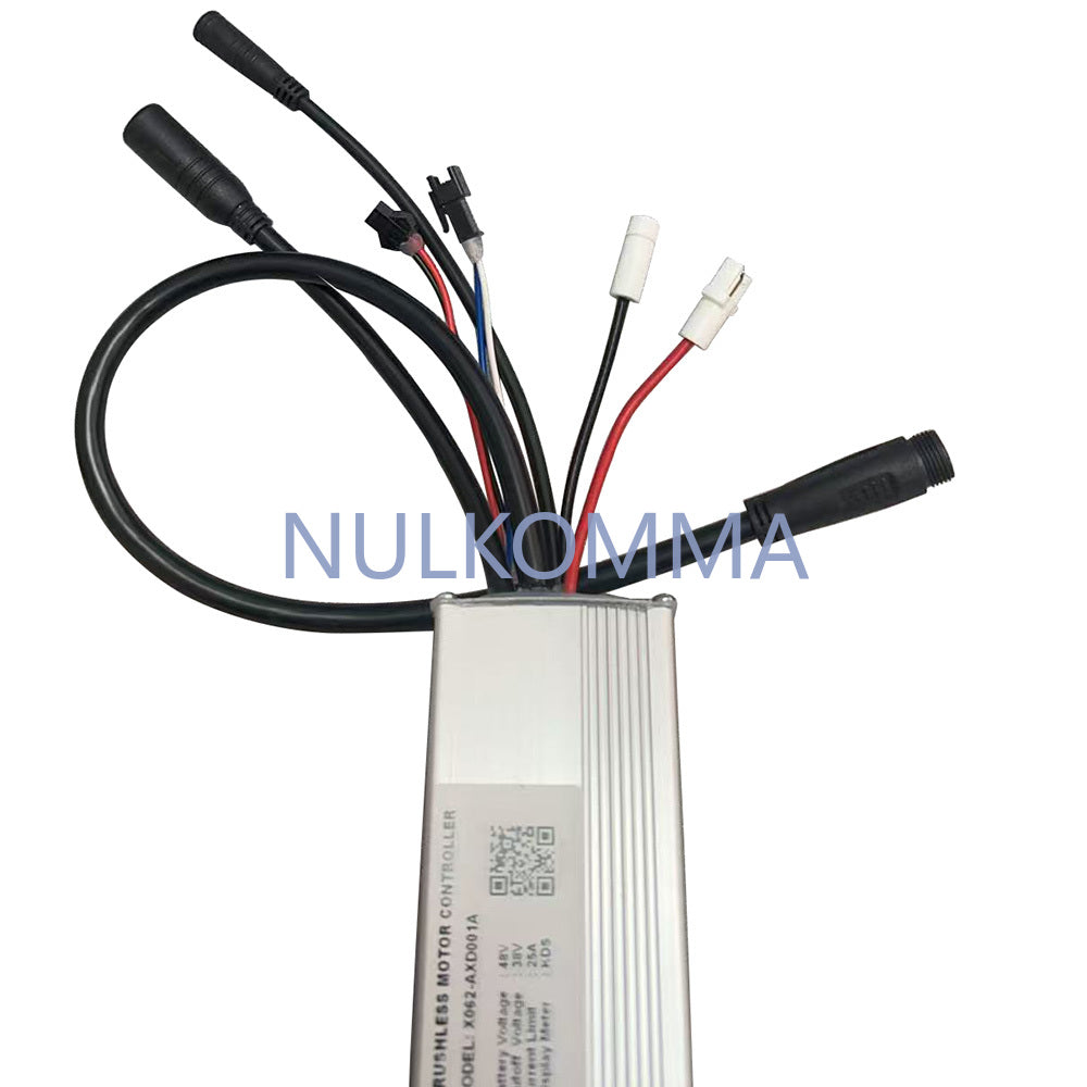 X062-AXD001A 48V 25A Ebike Brushless Motor Controller for KDS Protocol Display Electric Scooters MTB Fat Bikes Accessories