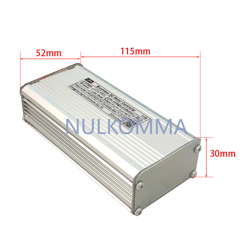 NULKOMMA Brushless Motor Controller JH4AJ6376DZHTMT 48V 21A E-Bike Scooter Universal E-Bike Conversion Kit Bicycle Speed Controller