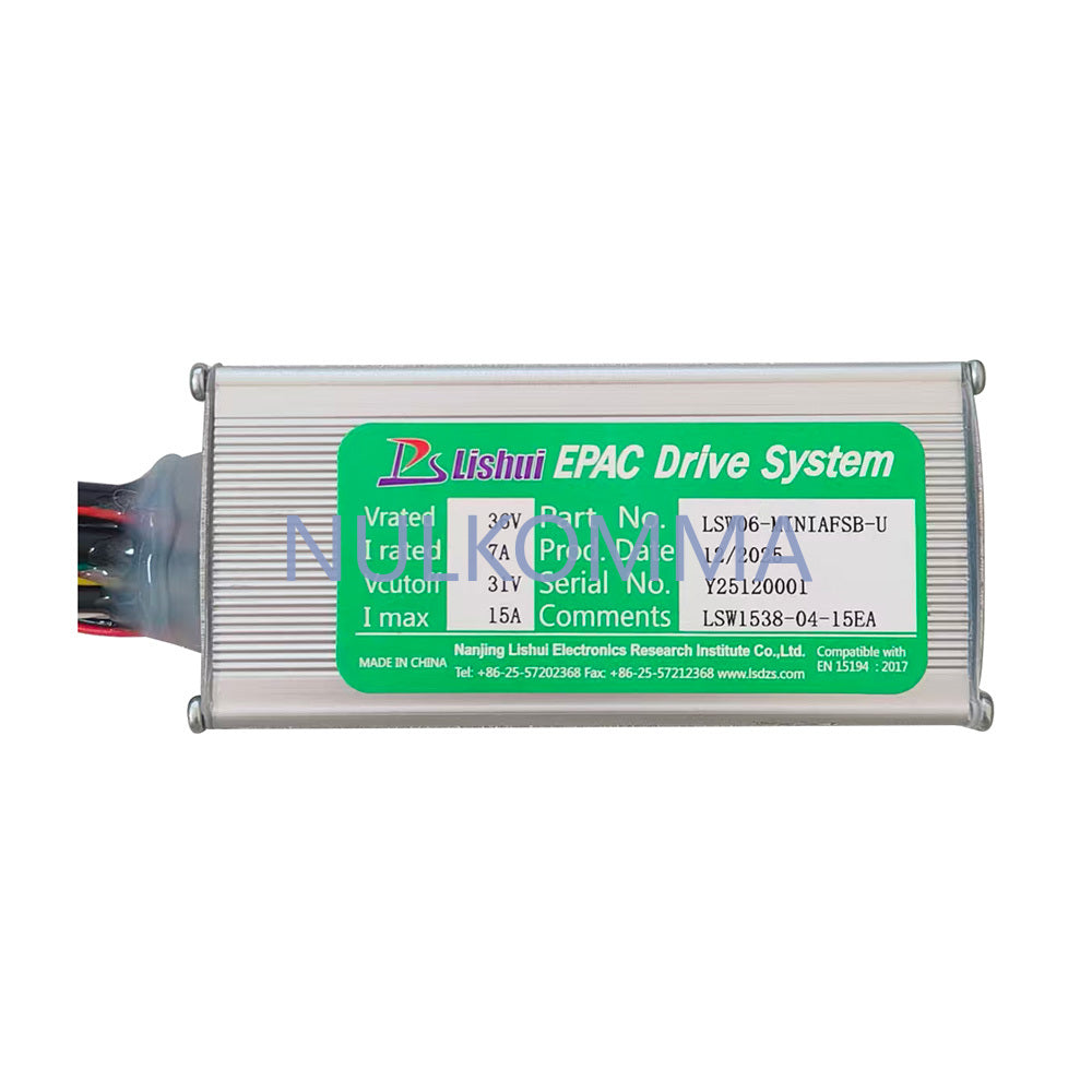 NULKOMMA Brushless Motor Controller LSW1538-04-15EA 36V 15A E-Bike Scooter Universal E-Bike Conversion Kit Bicycle Speed Controller