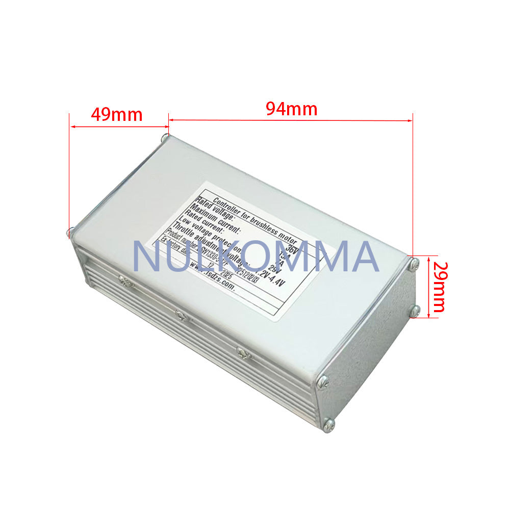 NULKOMMA Brushless Motor Controller LSW1330-5-12F 36V 15A E-Bike Scooter Universal E-Bike Conversion Kit Bicycle Speed Controller
