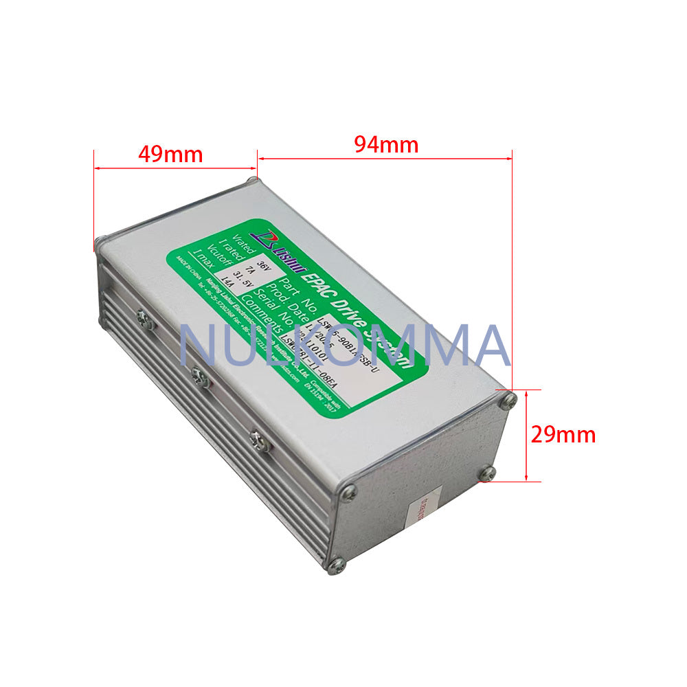 NULKOMMA Ebike Brushless Motor Controller LSW0781-11-08EA 36V 14A Suitable for Electric Bicycles Scooters Fat-Tire Bikes Speed Controller